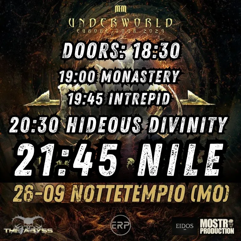 Nile: gli orari della serata di Modena