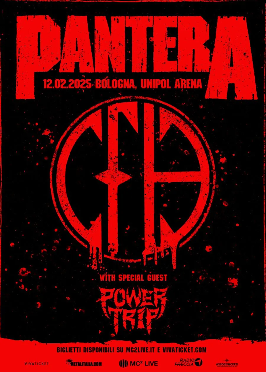 Pantera: i Power Trip apriranno il concerto di Bologna
