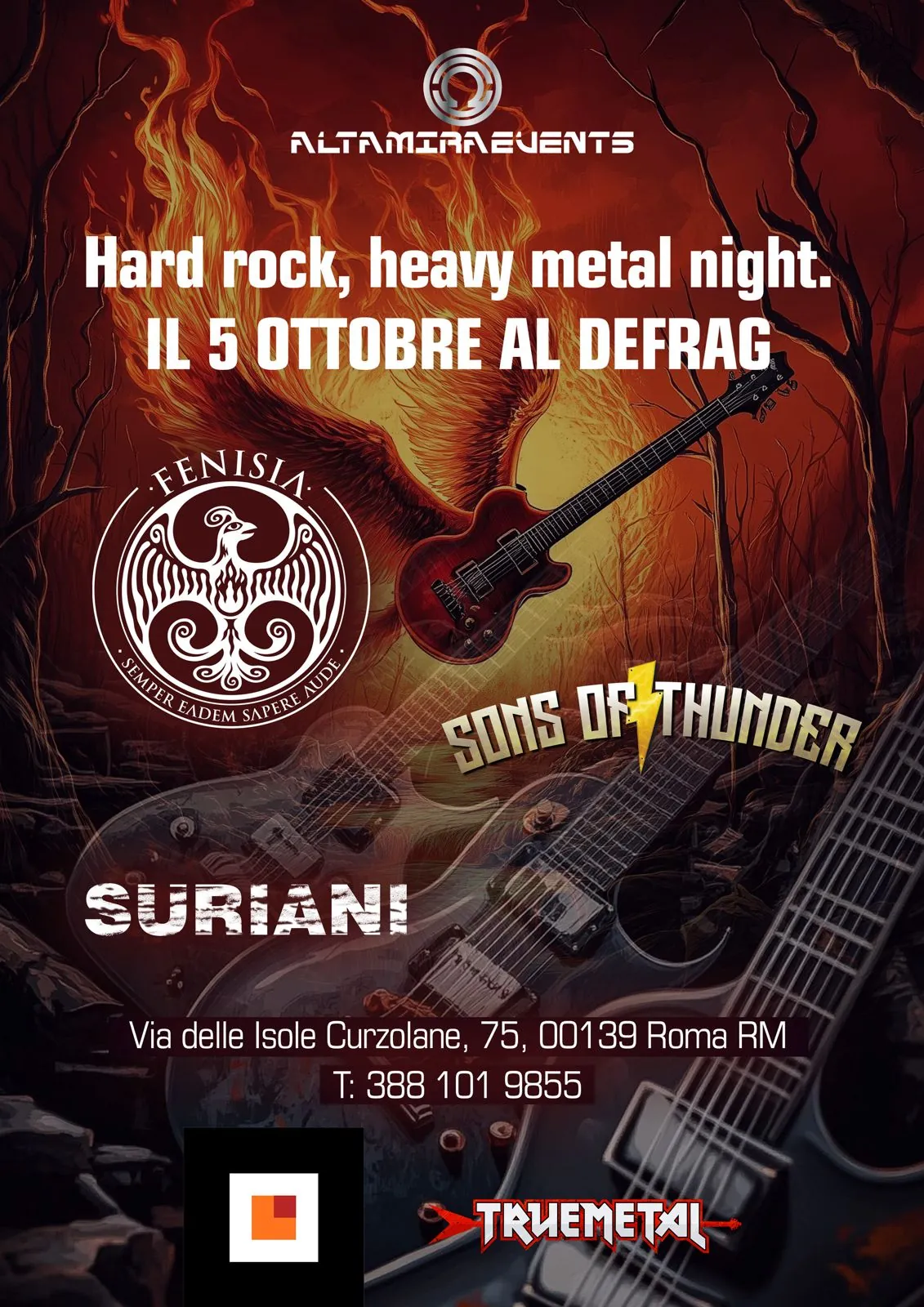 Live Report: Fenisia + special guest @ Defrag, Roma - 05/10/2024