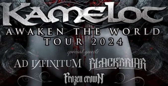 Live Report: Kamelot+Blackbriar+Ad Infinitum+Frozen Crown, Trezzo sull'Adda (MI) - 20/10/2024