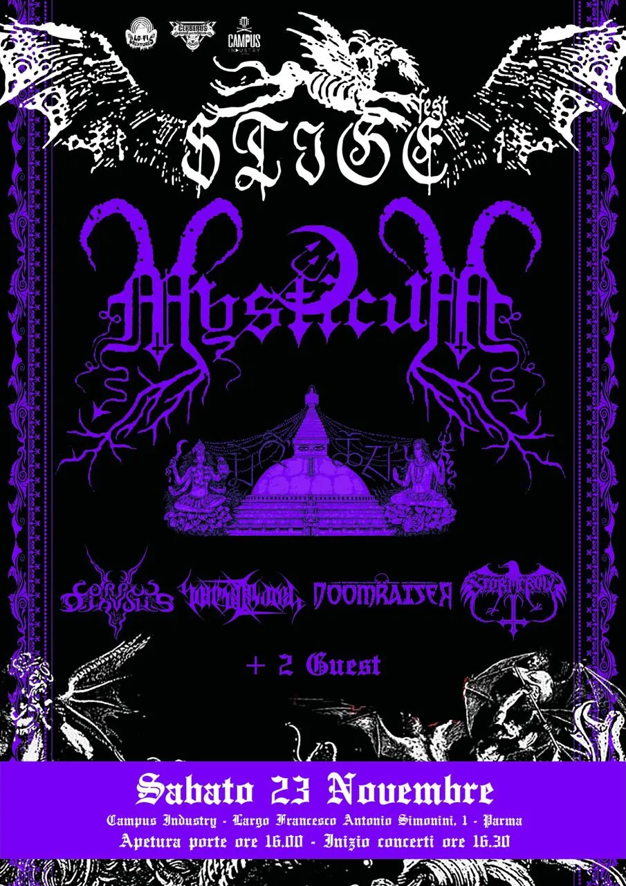 Stige Festival 2024: a Mysticum, Cult Of Fire si aggiungono Doomraiser e altri