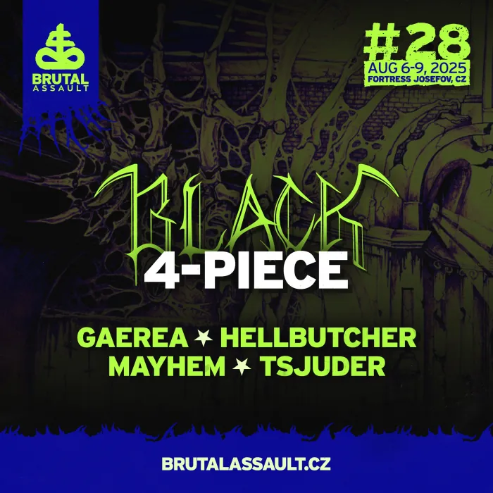 Brutal Assault 2025: annunciate le prime 4 band black metal