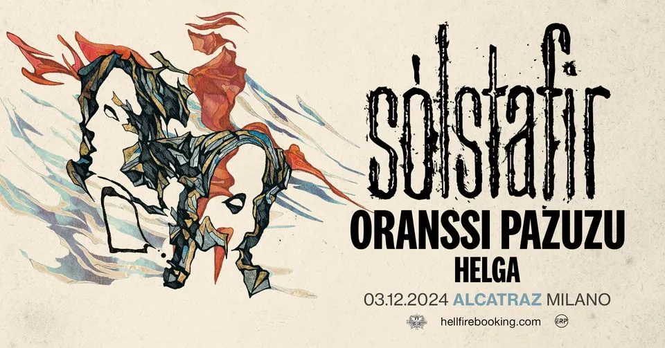 Sólstafir, Oranssi Pazuzu: una data a dicembre all'Alcatraz di Milano