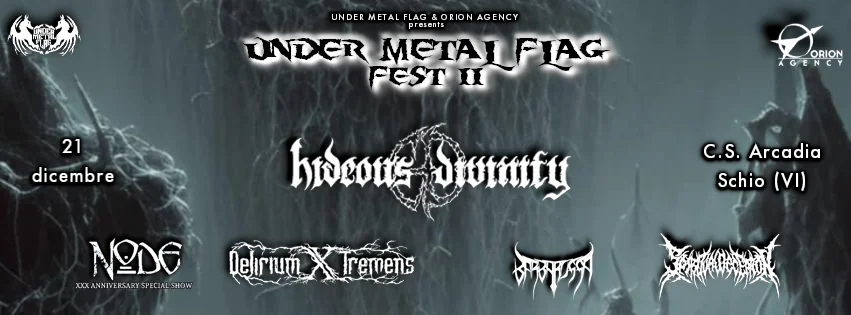 Under Metal Flag Fest: a dicembre la seconda edizione