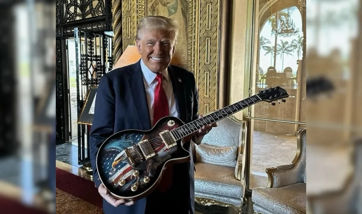 Lanciata la Trump Guitars con l'endorsment di Donald J. Trump, la Gibson manda una diffida