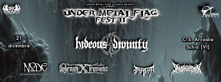 Under Metal Flag Fest II: tutti i dettagli della seconda edizione del festival in provincia di Vicenza