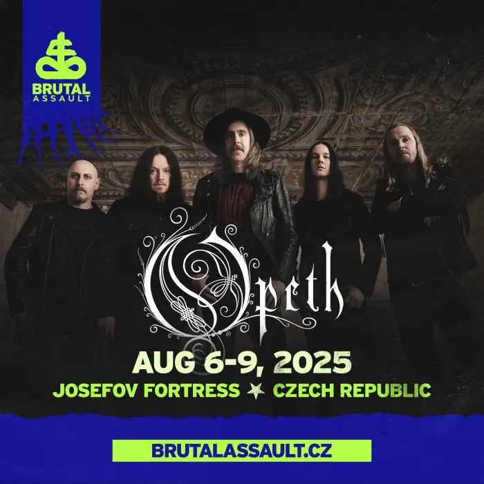 Brutal Assault 2025: gli Opeth tornano al BA dopo 8 anni!