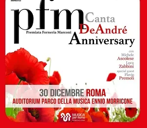 Live Report: PFM – Premiata Forneria Marconi canta De André Anniversary@Auditorium Parco della Musica, Roma – 30/12/2024