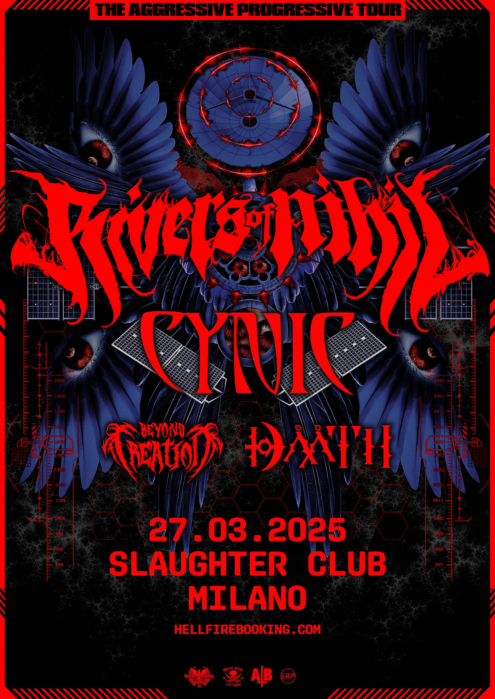 Cynic, Rivers of Nihil: insieme per un'unica data italiana a marzo