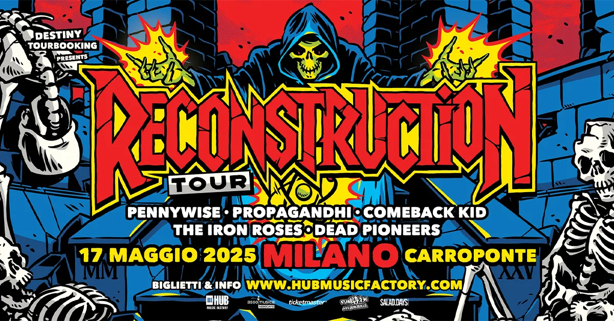 Reconstruction Tour: il festival arriva per la prima volta in Italia