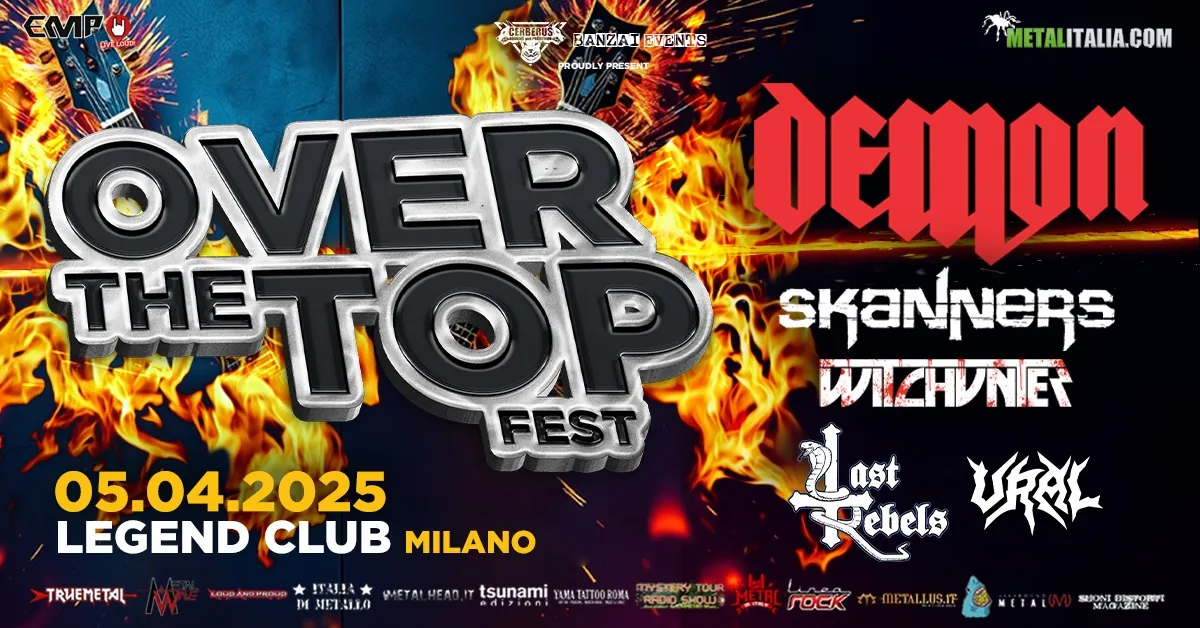 Over The Top Festival: fuori i Sign Of The Jackal, dentro i Last Rebels