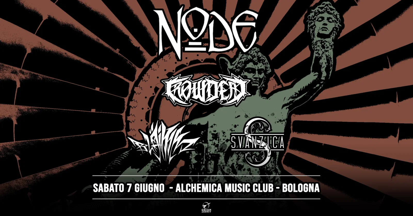 Node: live all'Alchemica Music Club di Bologna
