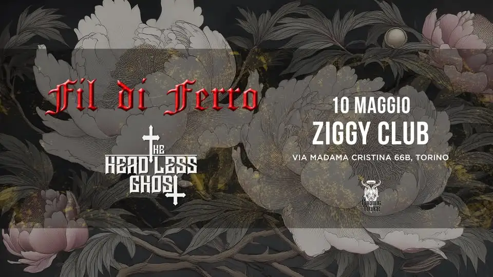 Fil Di Ferro: live allo Ziggy Club di Torino con gli The Headless Ghost