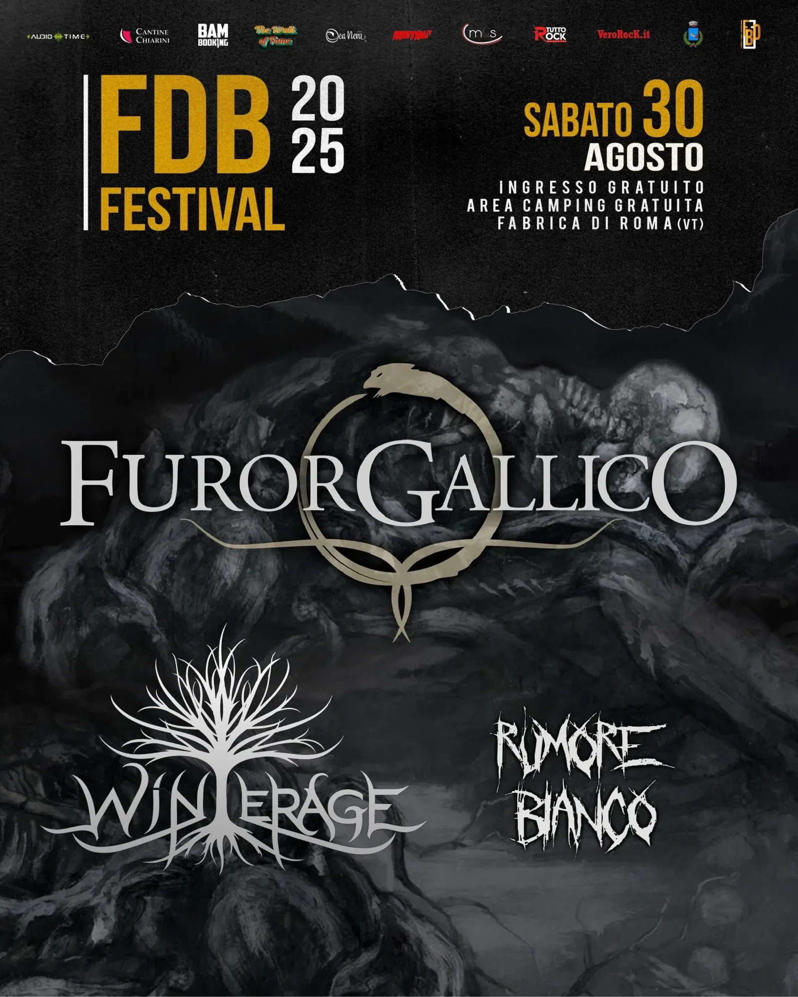 Furor Gallico: confermati headliner del FDB Festival (VT)