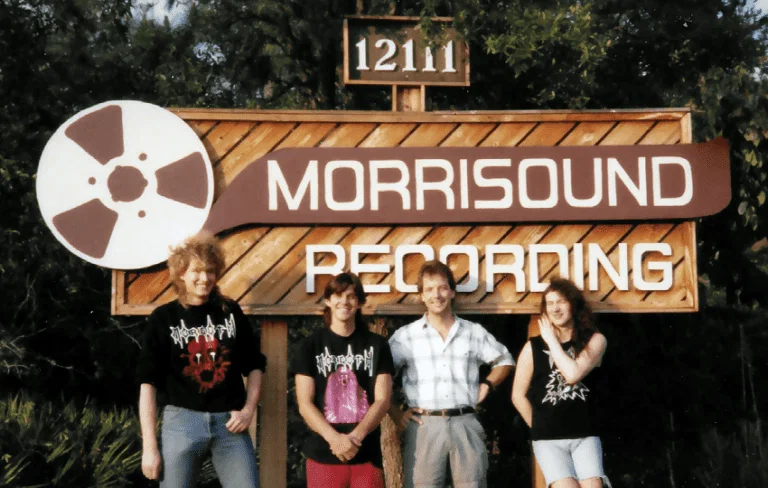 Gli studi Morrisound Recording sono stati insigniti con una targa celebrativa