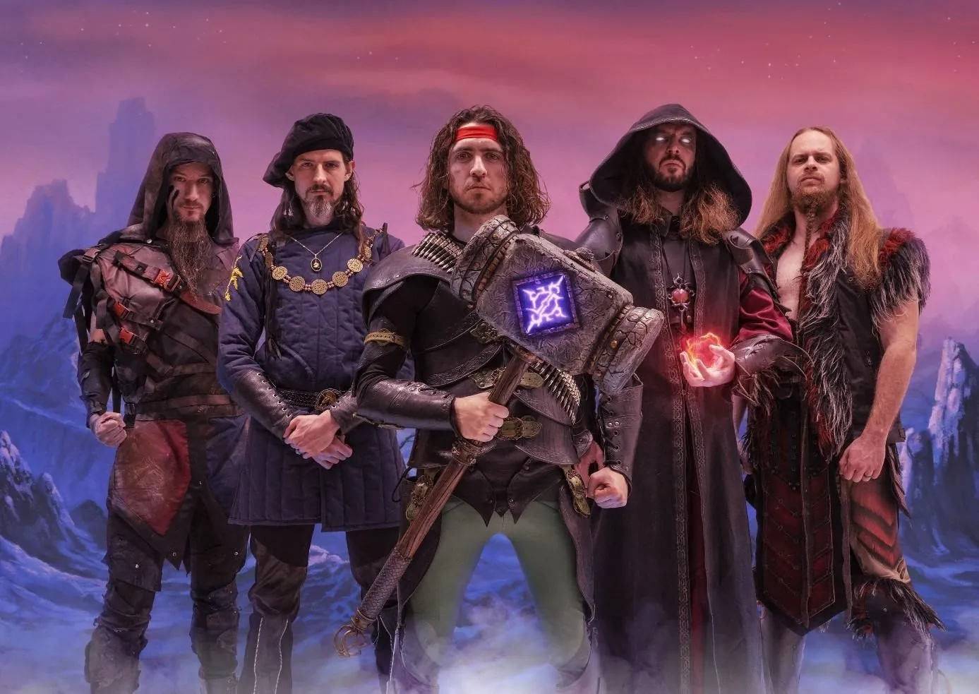 Gloryhammer: gli orari della data di lunedì prossimo a Reggio Emilia