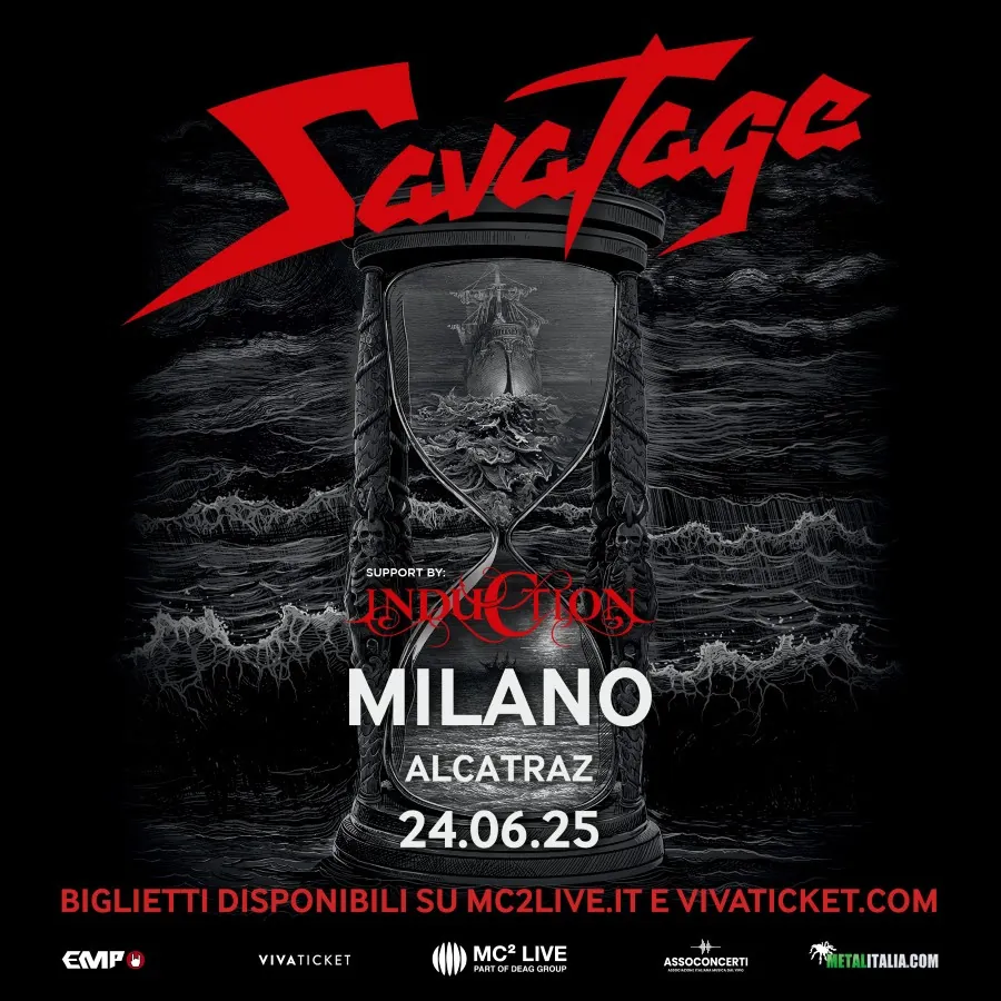 Savatage: gli orari della data di Milano
