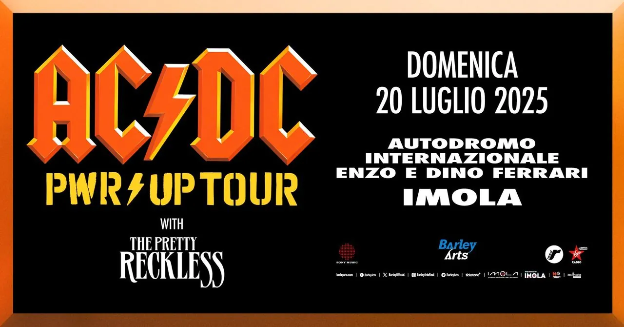 AC/DC: live ad Imola domani sera, tutte le informazioni utili sul concerto