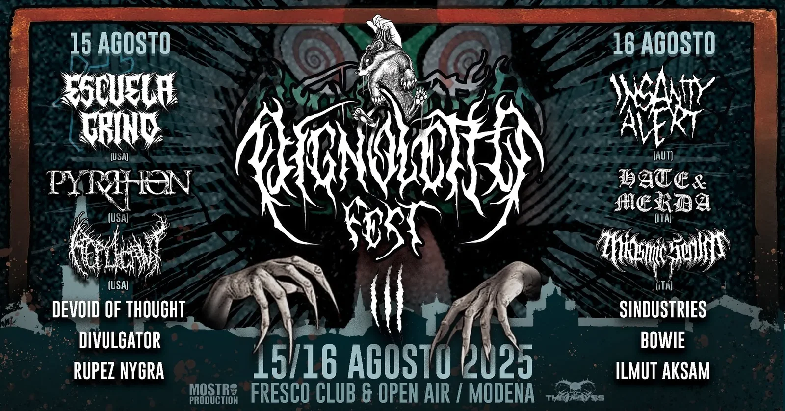 Pignoletto Fest: tutti gli orari