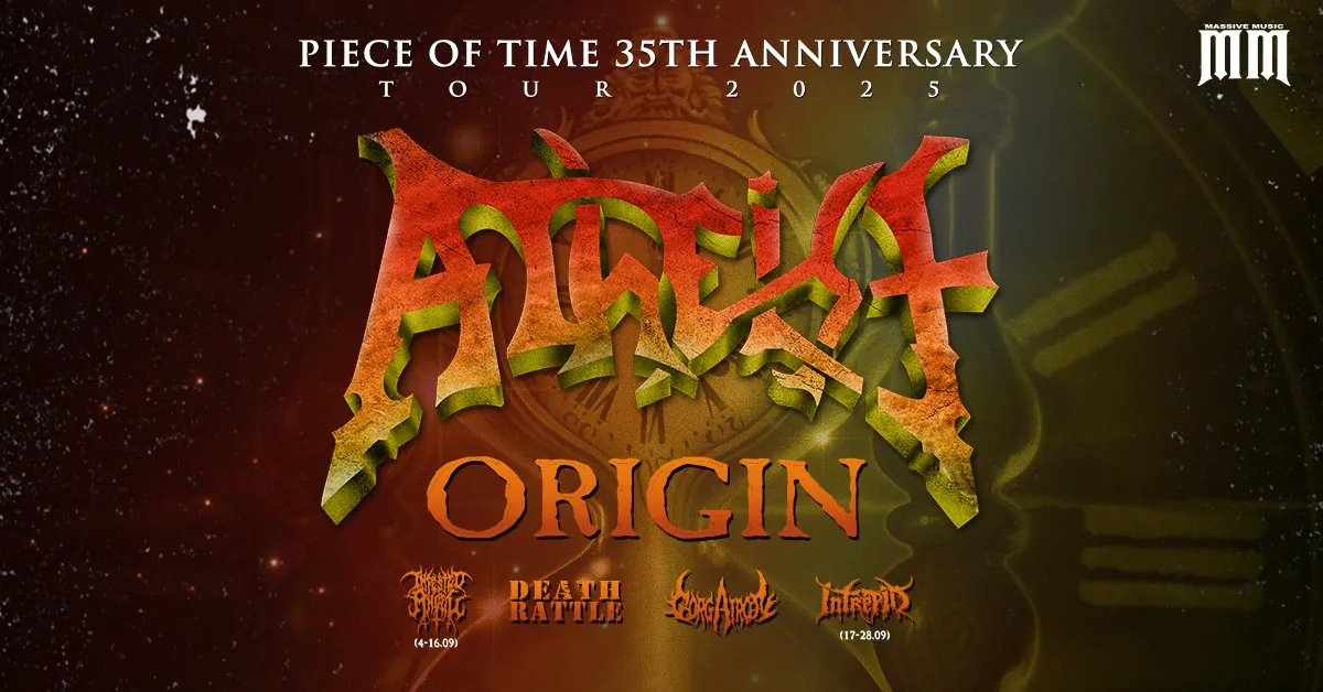 Atheist: domani sera live al Legend Club di Milano con Origin e altri