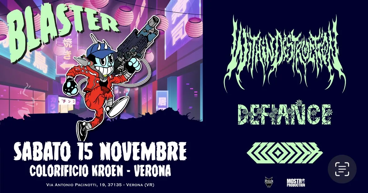 Blaster: per la prima volta a Verona
