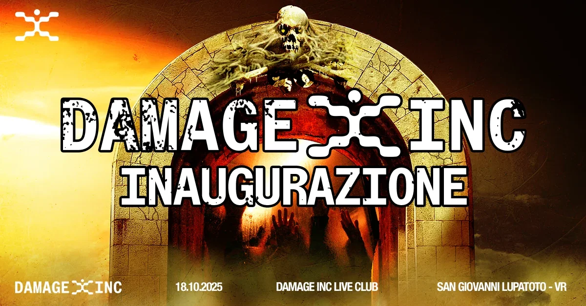Genus Ordinis Dei: all'inaugurazione del Damage Inc Live Club con Ulvedharr e Shiver Down
