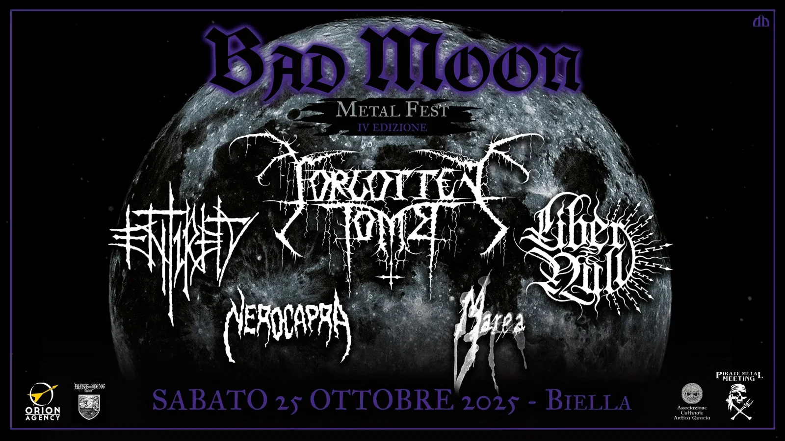 Bad Moon Metal Fest: i dettagli della quarta edizione