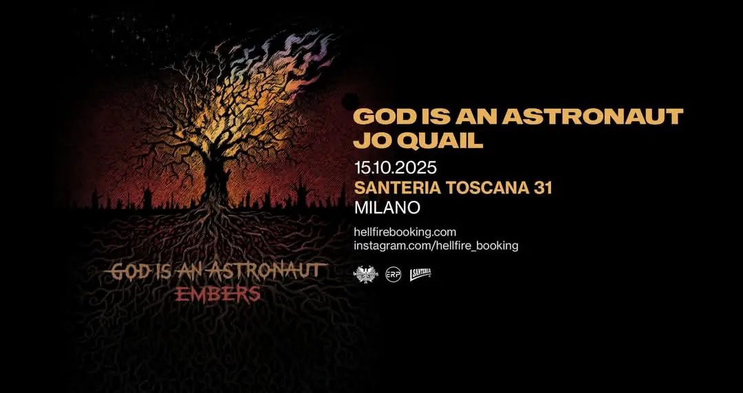 Live Report: God Is An Astronaut + Jo Quail @ Santeria Toscana 31, Milano - 15/10/2025