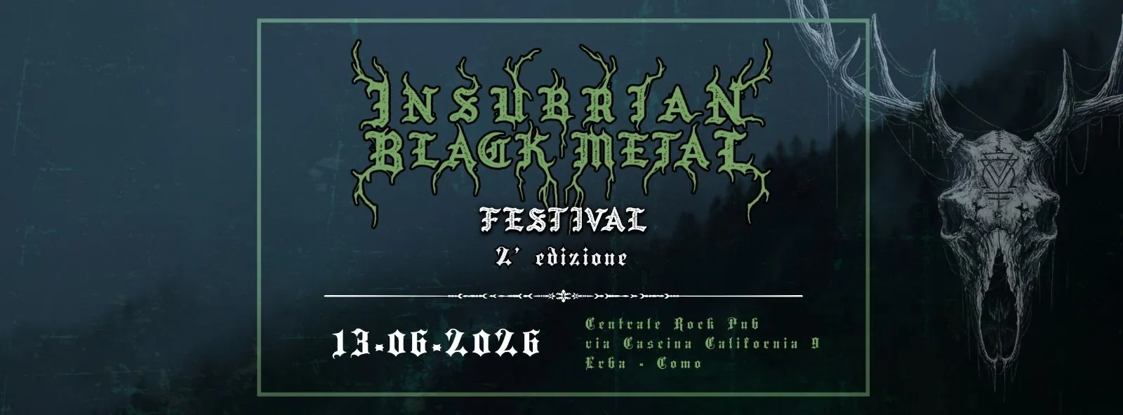 Insubrian Black Metal Fest: in arrivo la seconda edizione del festival