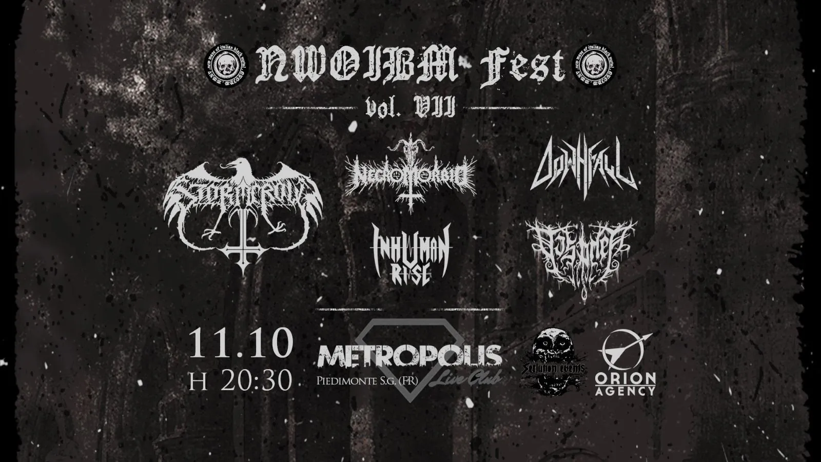 NWOIBM Fest: i dettagli della settima edizione al Metropolis Live Club