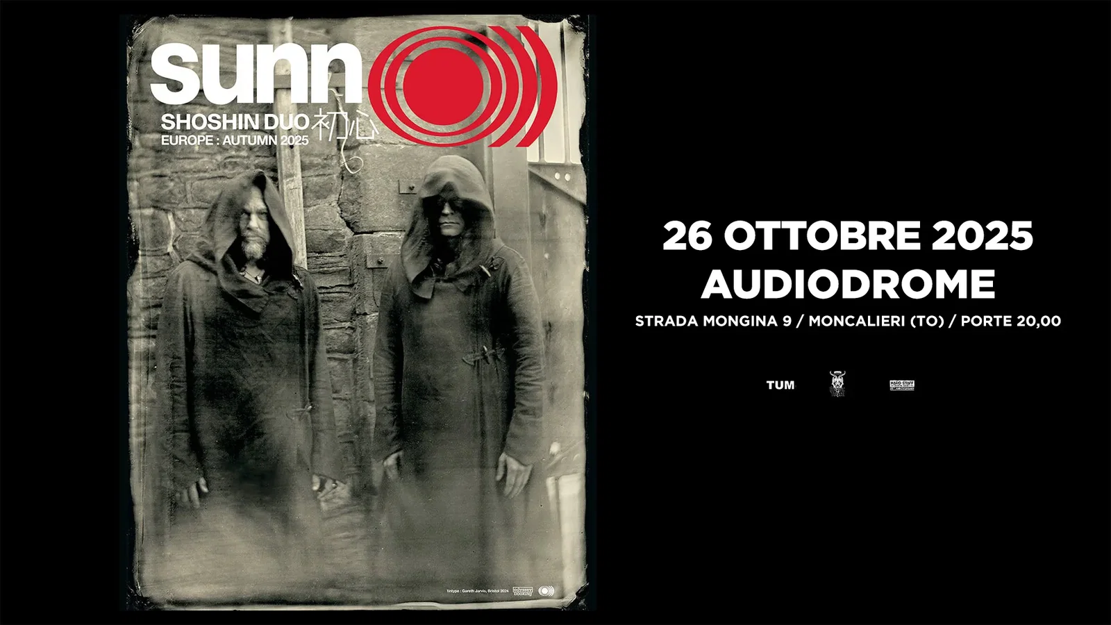 Sunn O))): gli orari della data a Moncalieri (TO)