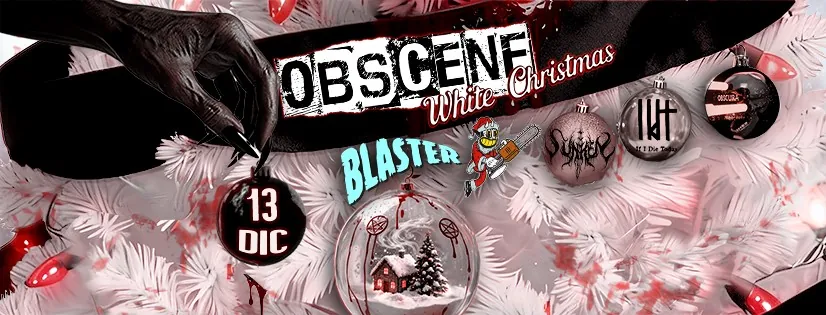 White Christmas: Obscene e Blaster Events firmano l'edizione della notte del 13 dicembre a Modena
