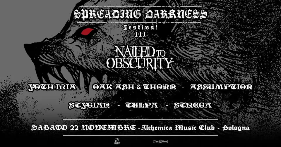 Live Report: Spreading Darkness Festival III @ Alchemica, Bologna – 22/11/2025