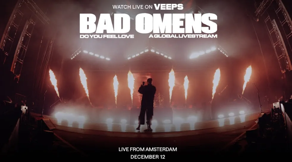 Bad Omens: "Live From Amsterdam" in streaming globale