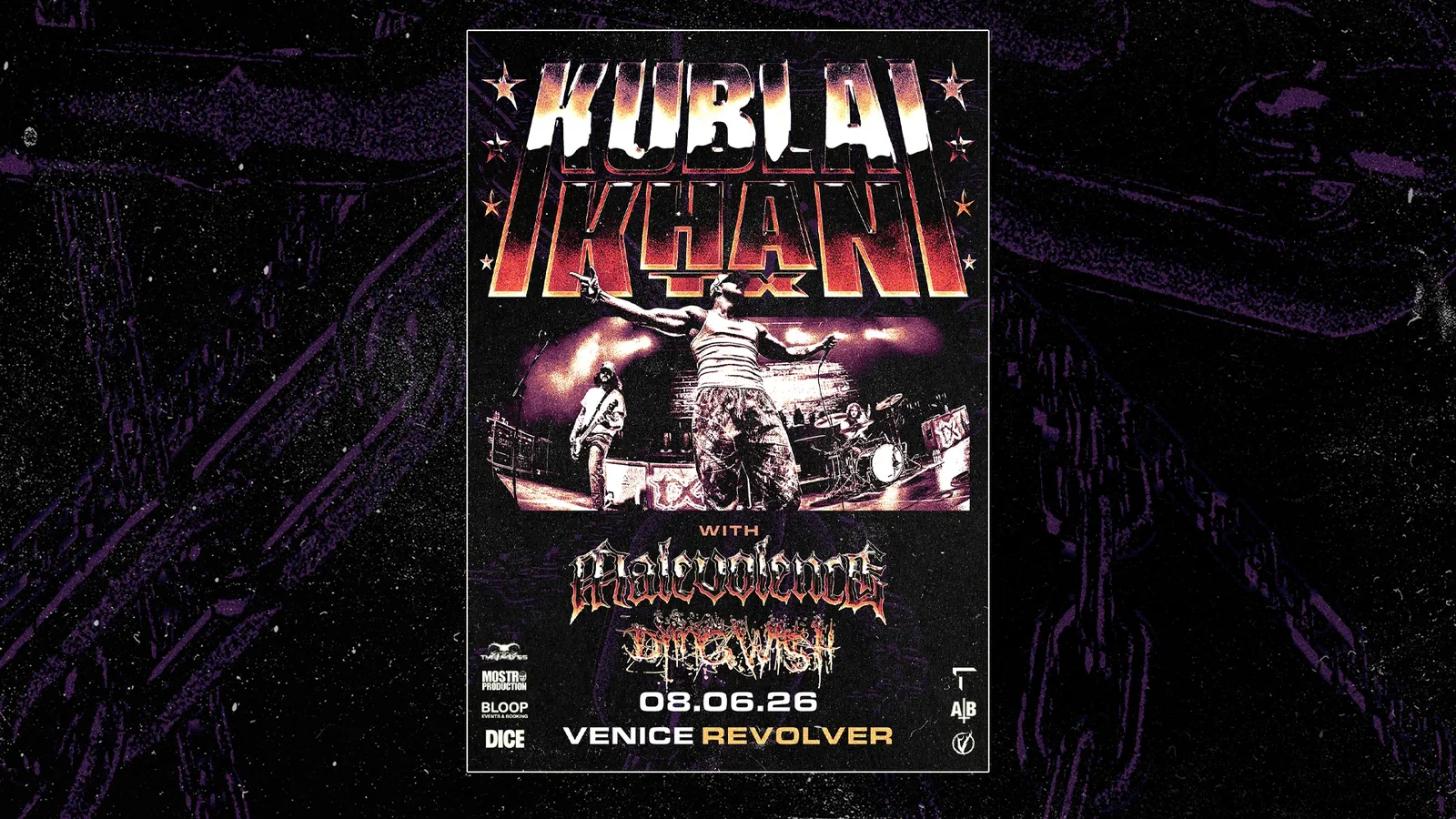 Hardcore Lives Here: Kublai Khan TX, Malevolence e Dying Wish a Venezia