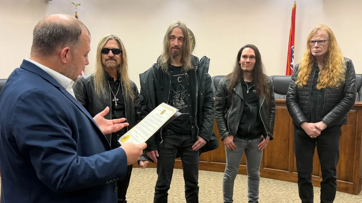 Megadeth: proclamato in Tennessee il "Megadeth Day"