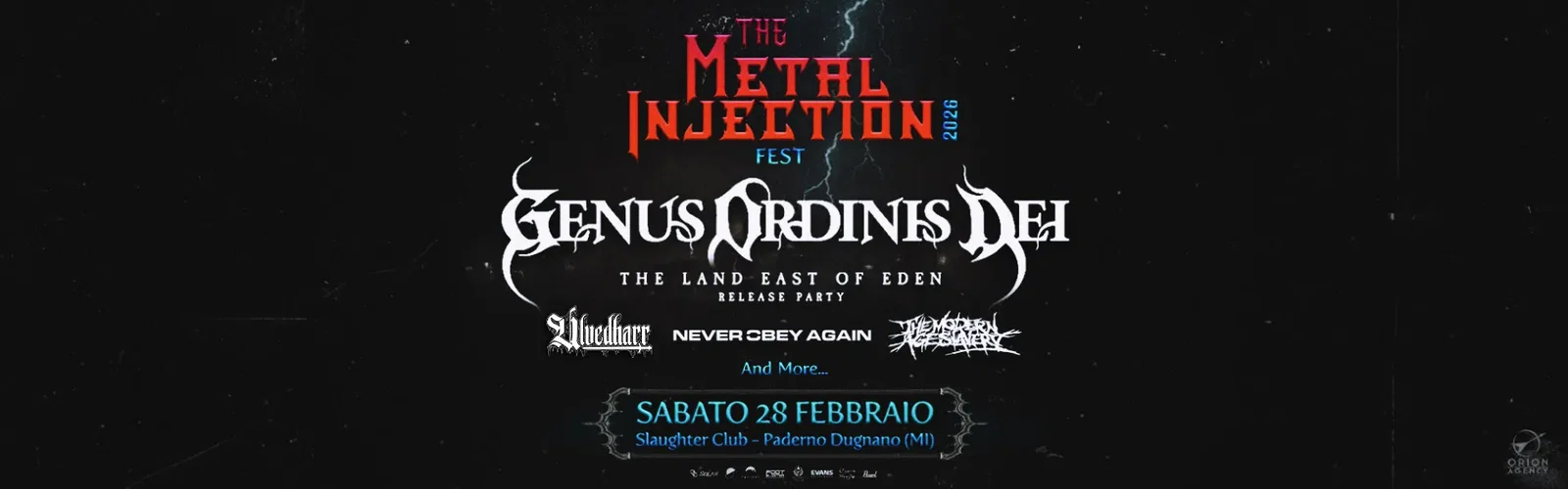 The Metal Injection Fest: prima edizione il 28 febbraio allo Slaughter Club di Paderno Dugnano (MI)