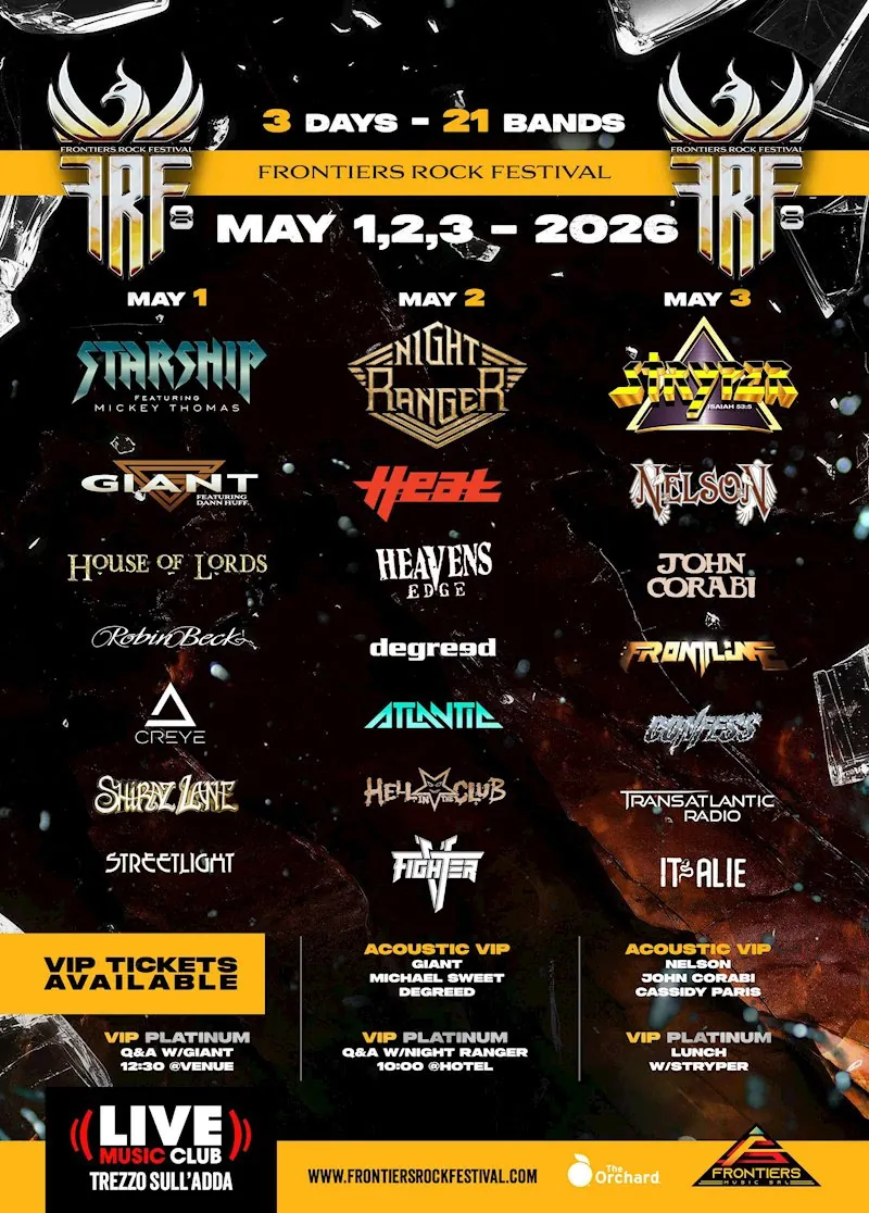 Frontiers Festival: il programma completo