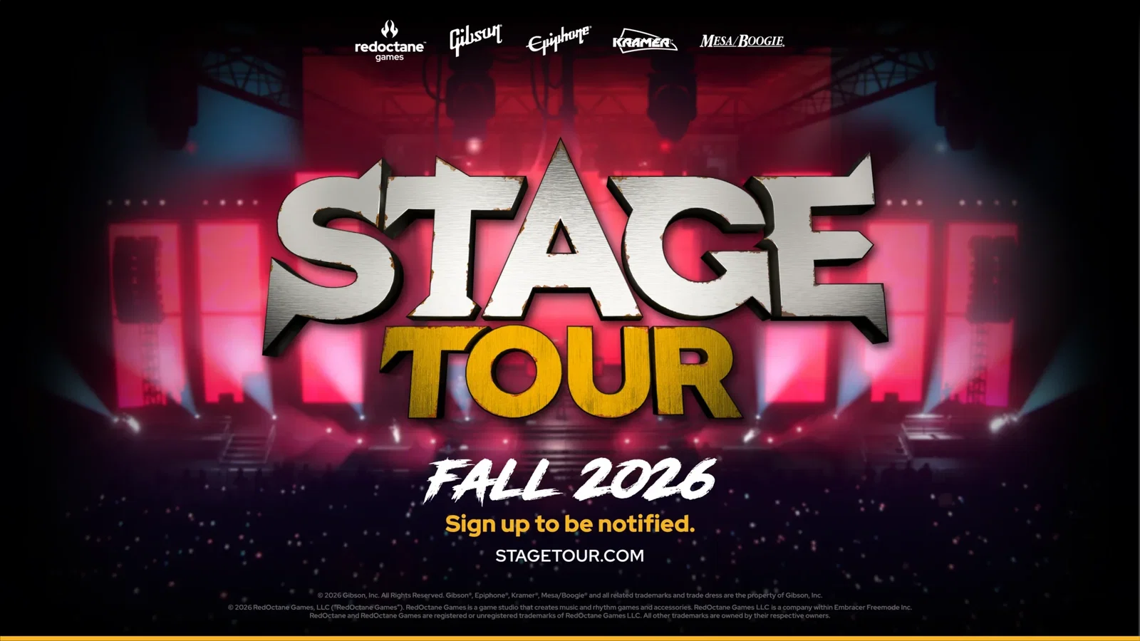 Stage Tour: svelati Ghost, Extreme ed altre band per il successore di Guitar Hero