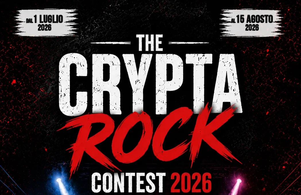 The Crypta Rock Contest 2026: aperte le iscrizioni