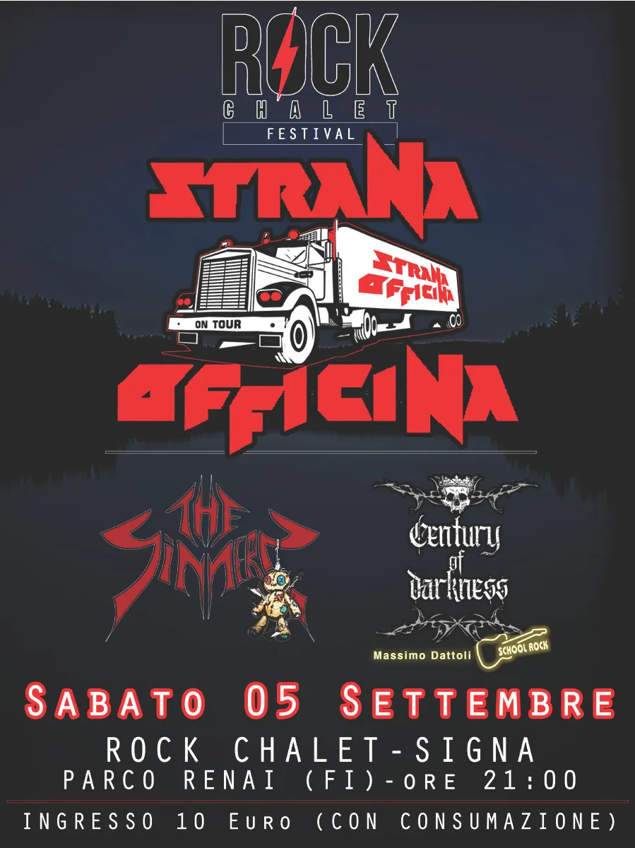 Strana Officina: dal vivo con The Sinners e altri a Signa (FI)