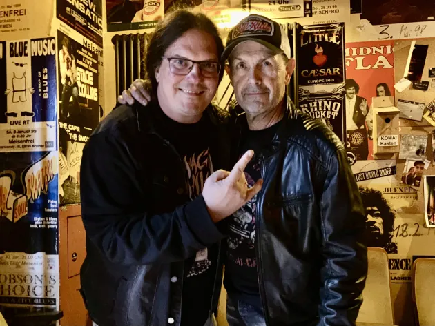 Markus Wosgien (Fireflash Records) and Jürgen Breforth (Breforth)