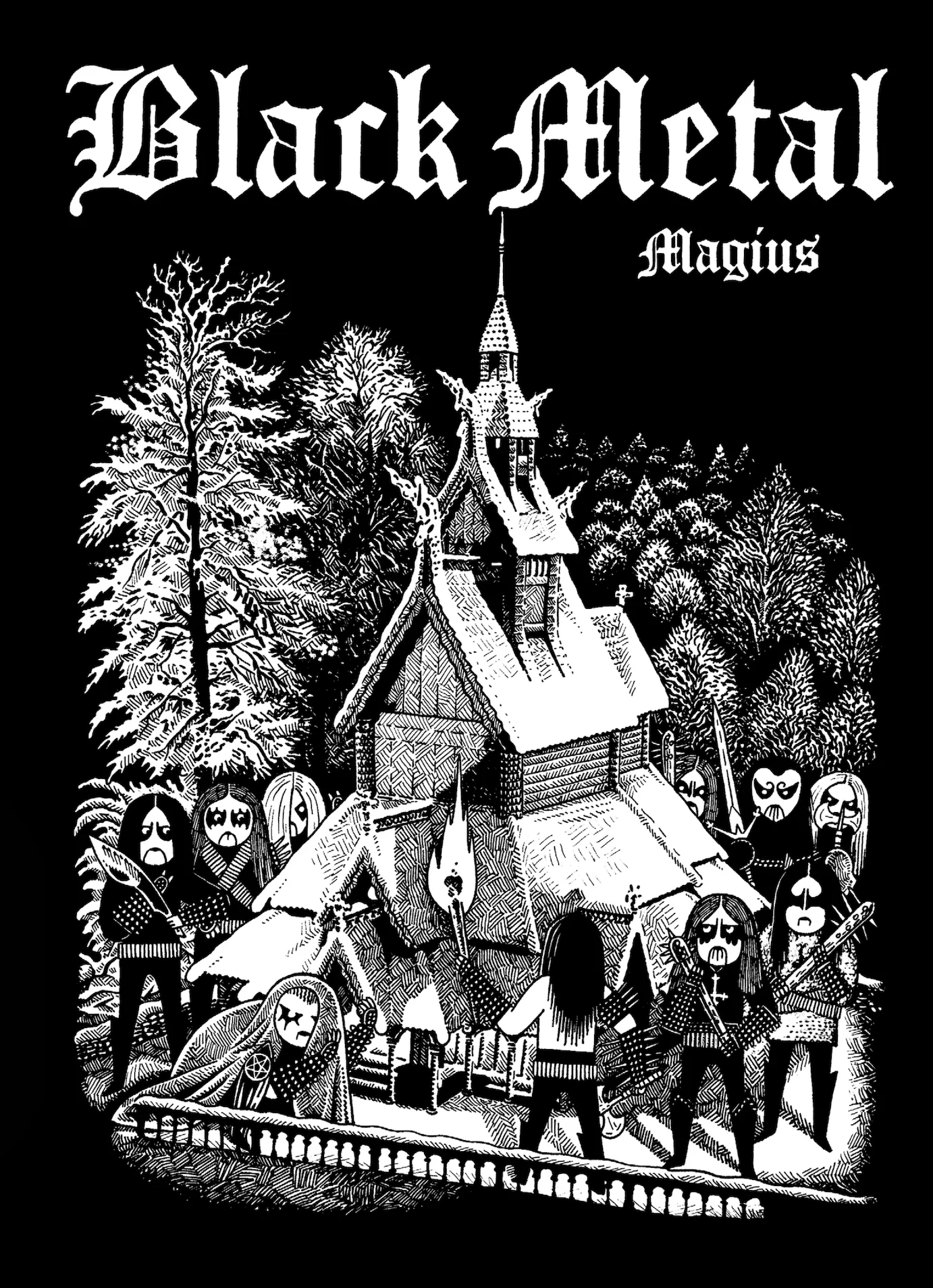Recensione libro: Black Metal, fumetto