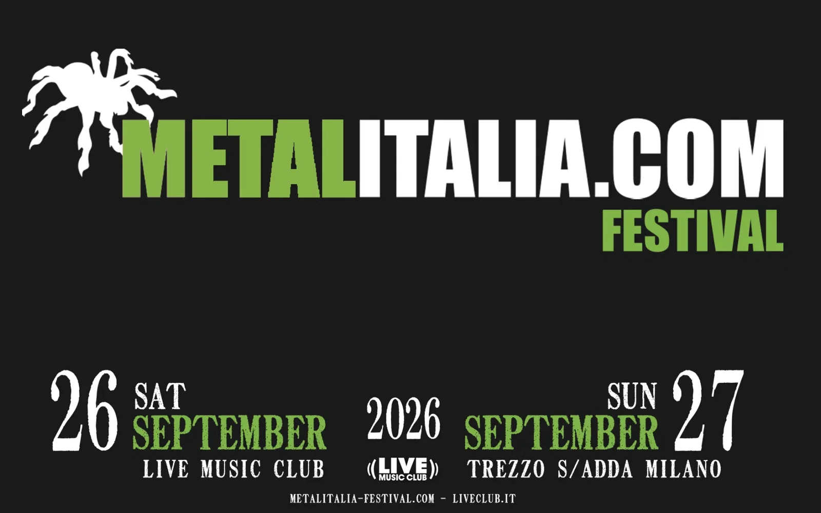 Live Report: Metalitalia.com Festival 2026 Day 2 @ Live Club, Trezzo Sull'Adda (MI) - 27/09/2026