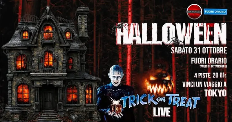 Halloween Party TempoRock: sabato 31 ottobre release party dei Trick Or Treat al Fuori Orario (RE)