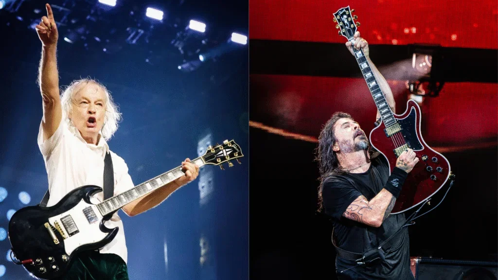 AC/DC: Dave Grohl sul palco per "Highway to Hell"