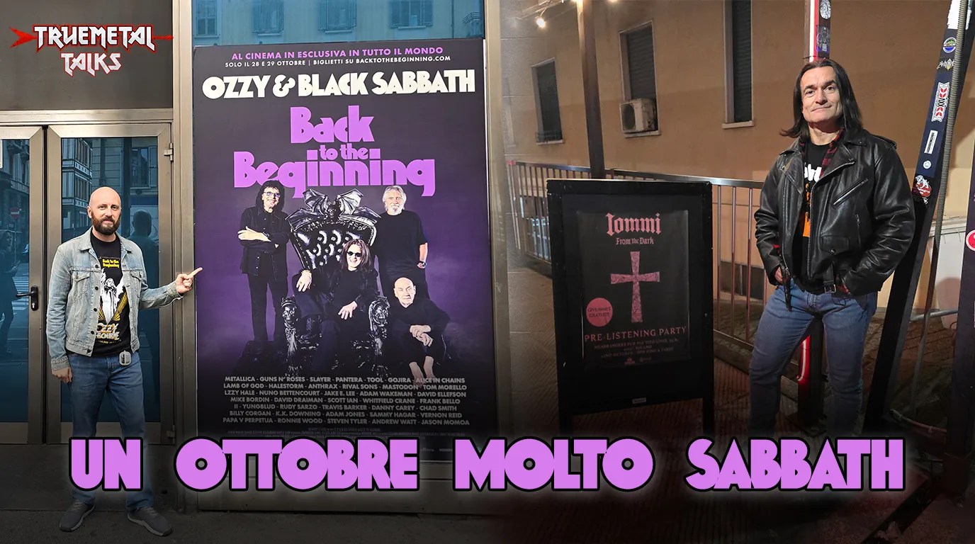 TrueMetal Talks: disponibile la nuova puntata del nostro podcast, "Un ottobre molto Sabbath: Back to the Beginning + il ritorno di Tony Iommi!"